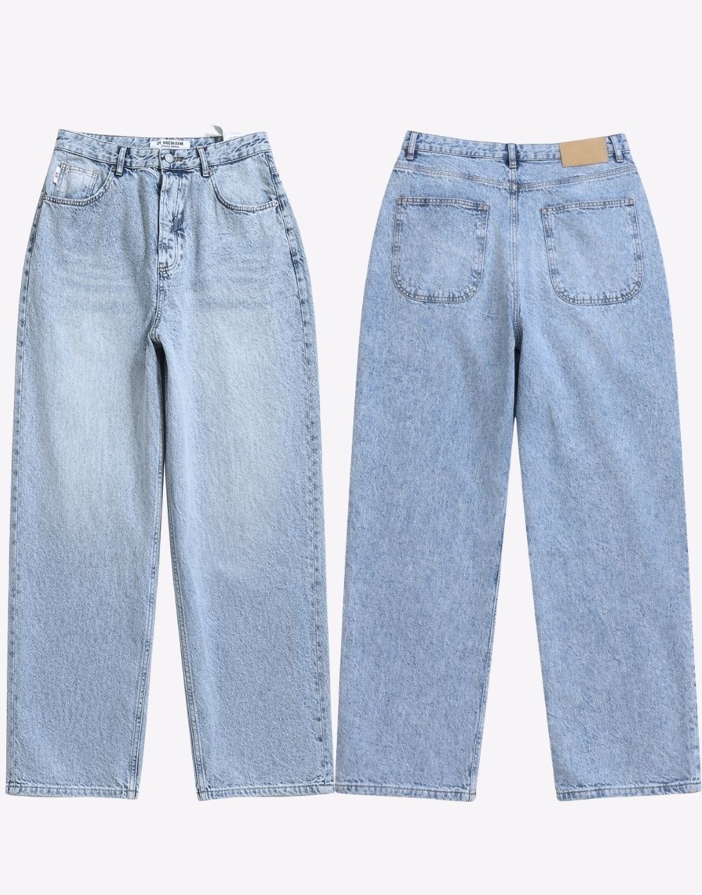 Premium Skate Fit Baggy Kot Pantolon