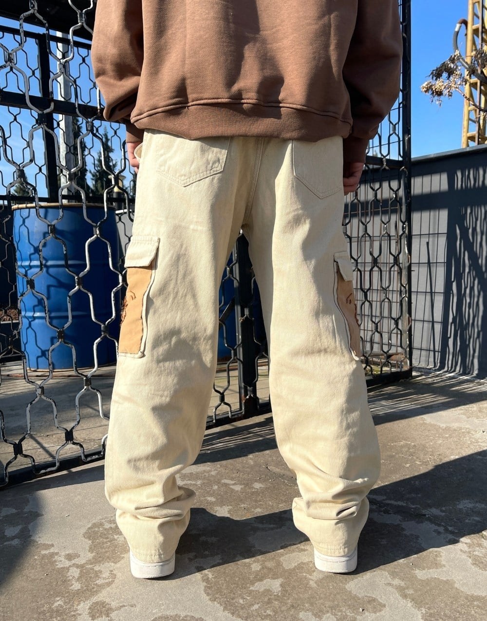 Jack Cactus Premium Designer Baggy Kargo Pantolon